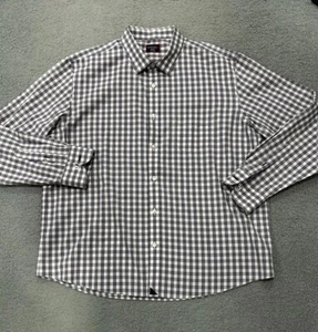 UNTUCKit Shirt Men's 2XL Purple Plaid Long Sleeve Button Up Shirt - Picture 1 of 10