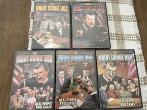 5 NEW DVDs: NIGHT COURT USA: JAY JOSTYN & HENRY SCOTT; VOLUME 1-5 - Picture 1 of 2
