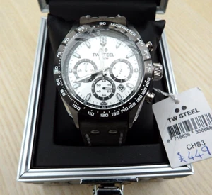NEW Men's * TW STEEL* CHRONOGRAPH Watch; NEW and BOXED; DATE; RRP £449 - Picture 1 of 14