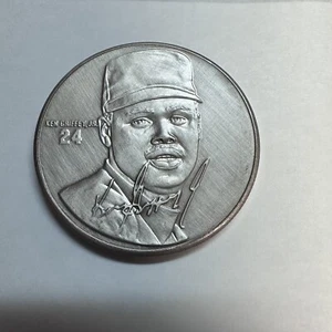 VTG Silver Ken Griffey Jr Coin Atlanta 20th National Sports Collectors Conv 1999 - Picture 1 of 6