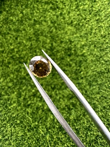 Certified Natural Brownish Yellow Zircon 1.63ct from Ceylon - Picture 1 of 5