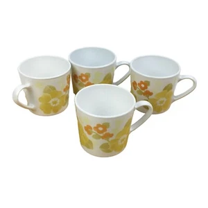 Vintage Centura by Corning Summerhill Coffee Mugs Cups Lot of 4 USA - Picture 1 of 7