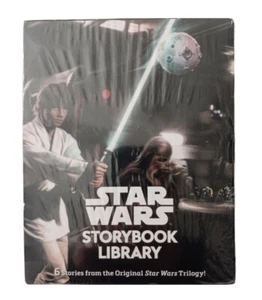 New Star Wars Storybook Library, 6 Hardcovered Books Set Hans Solo, R2-D2 Sealed - Picture 1 of 4