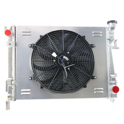 2-Row Radiator w/Fan Shroud+Relay For 2003-2009 Dodge Ram 1500 2500 3500 5.7 V8 Foto 1 de 4