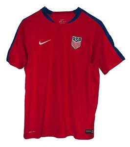 Camiseta de fútbol roja Nike auténtica del equipo Dri-Fit de la selección nacional de Estados Unidos juvenil XL NUEVA SIN ETIQUETAS - Imagen 1 de 2