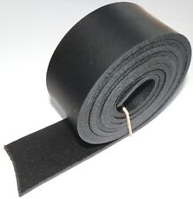 Clearance Sale ! Black 3.5mm Thick Veg Tan Belts  Premium  Belgian Leather