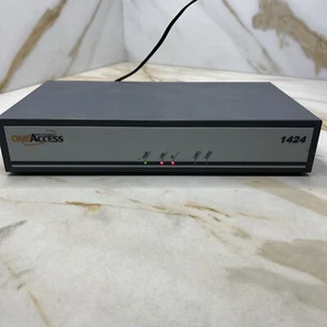 One Access 1424 SHDSL 4P ROUTER (Ethernet Access Device) with Power Adapter - Picture 1 of 5