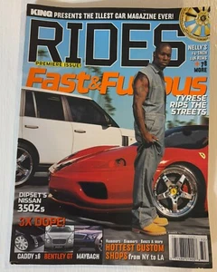 King Magazine Presents Rides Premiere Issue Summer 2003--RARE! - Picture 1 of 1
