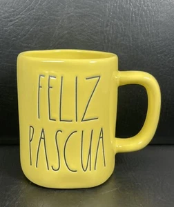 Taza de Pascua Rae Dunn Feliz amarilla Feliz Pascua - Imagen 1 de 6