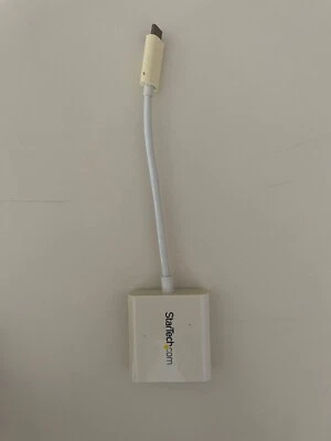 StarTech.com USB C to DVI Adapter - White - 1920x1200 - USB Type C Video Convert - Image 1 of 3