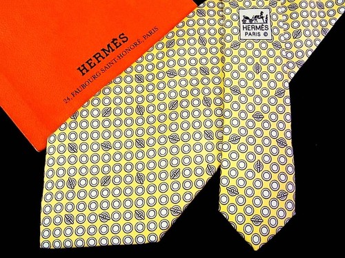 HERMÈS Cravatta uomo HERMES Francia vera seta cravatta abito classico lusso multicolore Y163