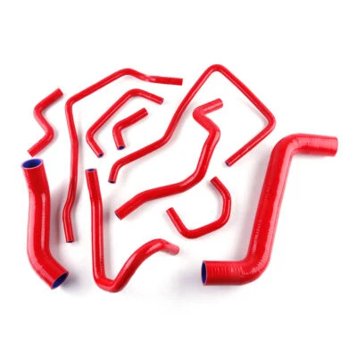 Kit de manguera de radiador de admisión de silicona Red Fit 2008-11 Subaru Impreza WRX MK10 GRB/GH Foto 1 de 4