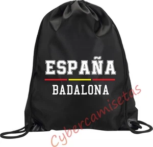 MOCHILA BOLSA SACO BADALONA BOLSO GIMNASIO BOLSA DEPORTE ESPAÑA MODELO 1 - Imagen 1 de 1