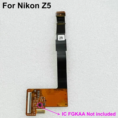 Camera LCD Display Screen Hinge Flex Cable FPC Circuit Board for Nikon Z5 Repair - Image 1 of 2