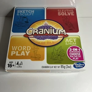 Cranium 3 in 1 Hasbro Adult Family Board Game Complete Opened But Never Used - Picture 1 of 6
