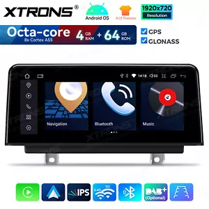 Android 14 10.25" Car Screen Stereo 8-Core GPS WIFI 64GB For BMW F30 F32 F80 NBT - Picture 1 of 16
