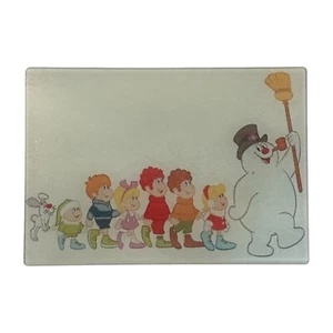 8X11 Platter/Cutting Board~Frosty The Snowman~Children~Kitchen~Christmas~Gift - Picture 1 of 1