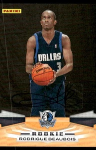 2009-10 Panini #375 Rodrigue Beaubois Inscriptions - Picture 1 of 2