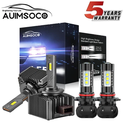 Lâmpadas de neblina para Cadillac Escalade EXT LED farol alto baixo feixe 2007-2013 - Imagem 1 de 4