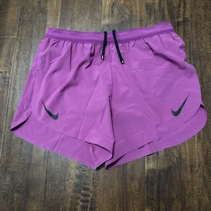 Nuevo con etiquetas Pantalones Cortos para Correr Nike AeroSwift Dri-FIT ADV 4" Púrpura FN3352-518 Para hombres S - Imagen 1 de 8