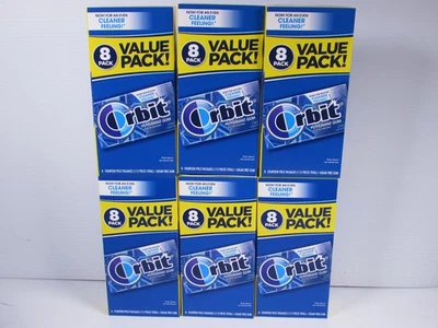 (48) 包 Wrigley’s、Orbit PEPPERMINT、口香糖、包装、散装、批量、BB:09/2026 盒 — 第 1/3 张图片