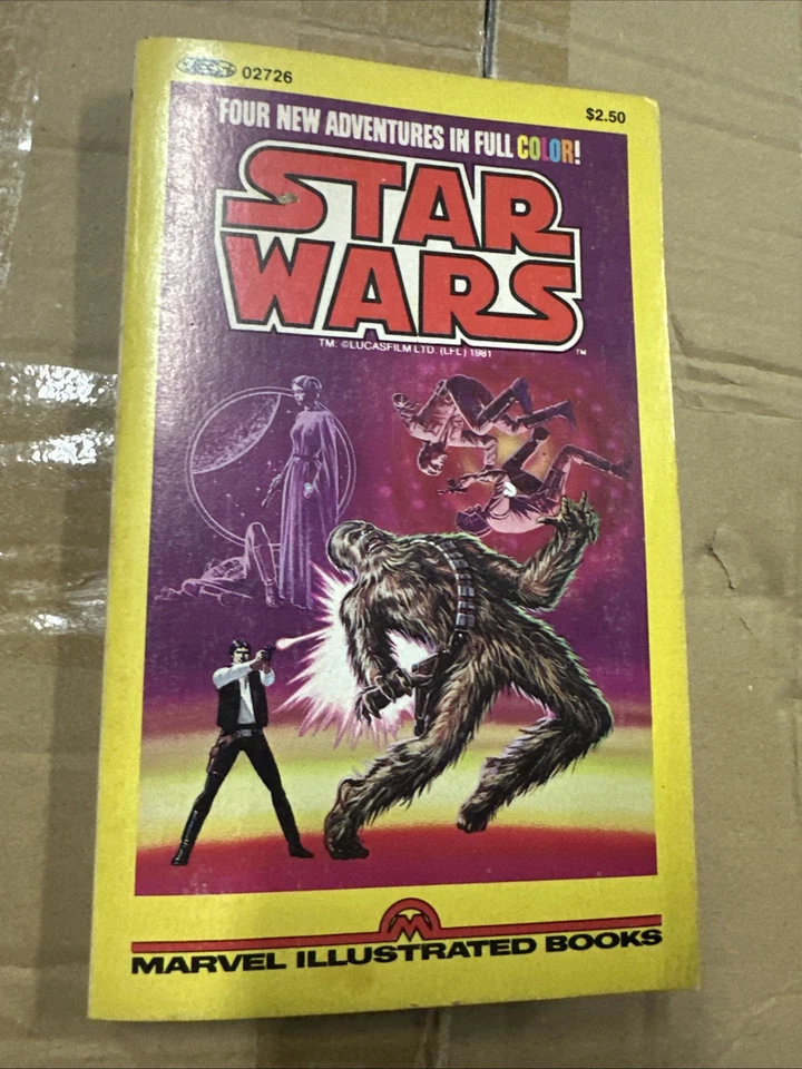 Star Wars Four New Adventures in Full Color Stan Lee Marvel Paperback Book 1981 - Image 1 of 4