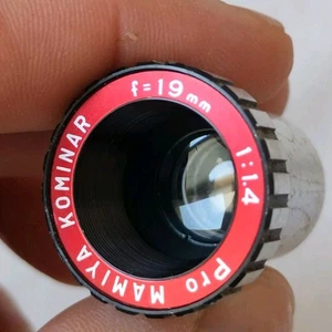 Pro Mamiya Kominar 19mm f/1.4 TV Objektiv Vintage Ultra Fast Broadcast Japan selten - Bild 1 von 4