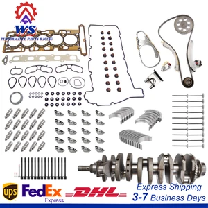 Engine Rebuild Kit Crankshaft Timing Chain Kit For Chevy GMC Isuzu 3.5 2004-2006 - Picture 1 of 8