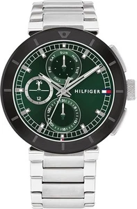 Tommy Hilfiger 1792117 Reloj Hombre Acero Inoxidable Esfera Verde 46mm - Imagen 1 de 4