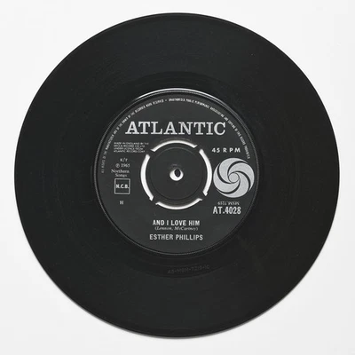 Esther Phillips/ And i Love Him. UK  Atlantic AT.4028 7" VG++ - Image 1 of 2