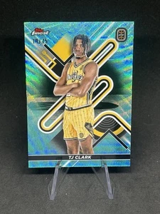 2023 Topps Finest OTE TJ Clark Aqua Wave /75 #62 YNG Dreamerz - Bild 1 von 2