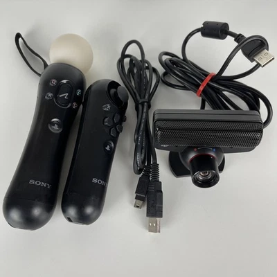 Sony PlayStation 3 (PS3) Move Bundle: Motion & Nav Controllers with Eye Camera - Изображение 1 из 4