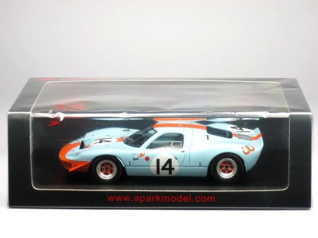 Voiture miniature Spark 1/43 Mirage M1 n°14 Le Mans 1967 D.Piper D.Thompson - Photo 1/1