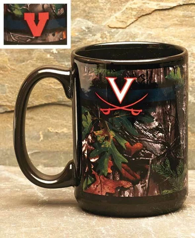 College Football Basketball Oversized Coffee Cocoa Mug Cup Longhorns Cavaliers Cover