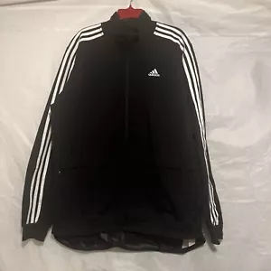 Adidas Cycling Versatile TS Black Jacket Track Stand HF9018 ￼Men’s SZ 2XL - Picture 1 of 8