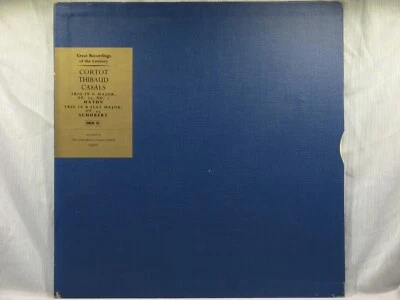 Haydn/Schubert Trios - Cortot, Thibaud, Casals - 1957 Great Recordings COLH. 12. - Image 1 of 4