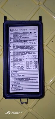 Mercedes Benz 500SL R129 1993 cubierta de fusibles de motor OEM Foto 1 de 4