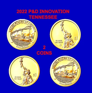 2022 P&D - American Innovation " Uncirculated" TENNESSEE - Picture 1 of 1