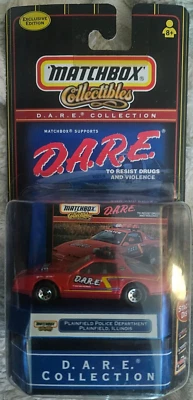 Matchbox Collectibles D.A.R.E. COLLECTION Plainfield Police Department #96515 - Image 1 of 2