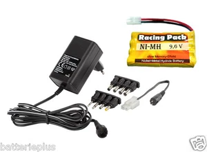 Ladegerät für Akkupack 4,8-9,6V+RC Pack 9,6V/2300mAh AA L4x2NiMH+Tamiya Stecker - Picture 1 of 1