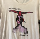 Fiona Apple T-shirt manches courtes I' Am A Sensible Girl années 90 classique NH10256