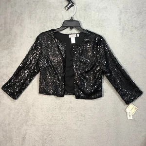 NWT Soulmates sequins jacket Size Petite - Picture 1 of 8