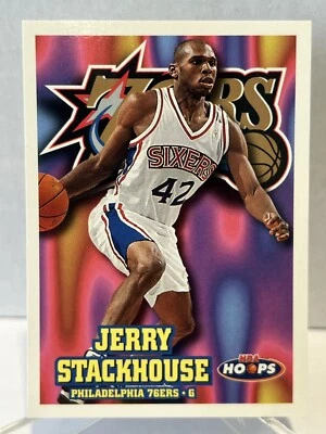1997-98 NBA Hoops Jerry Stackhouse #116 Philadephia 76ers — 第 1/2 张图片