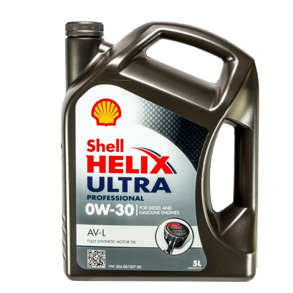 5 Liter Shell Helix Ultra Professional AV-L 0W30 Motoröl Porsche C30 ACEA C3 SET - Bild 1 von 2