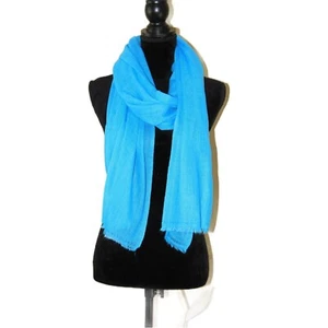 Bufanda Turquesa Estolas 100% Lana Pashmina Chal Cachemira Para Mujer Damas Invierno - Imagen 1 de 4