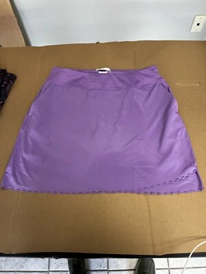 NWT WOMEN'S GREG NORMAN SKORT, SIZE: L, COLOR: PURPLE (C57) - Image 1 of 3