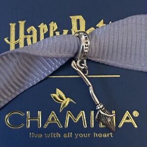 Genuine CHAMILIA x HARRY POTTER Nimbus Broomstick Charm ~ NEW in Box