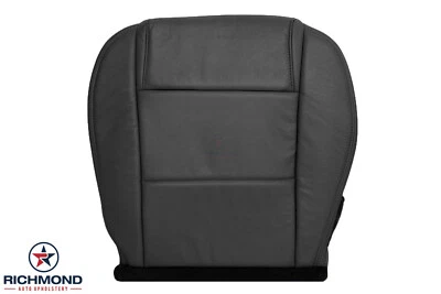 Ford Mustang V6 2006 2007 2008 - cubierta de asiento de cuero inferior del lado del conductor negra Foto 1 de 4
