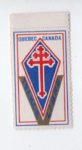 SELLO PÓSTER DE LA SEGUNDA GUERRA MUNDIAL QUEBEC CANADÁ FRANCIA LIBRE (FRANCIA LIBRE) - Imagen 1 de 1