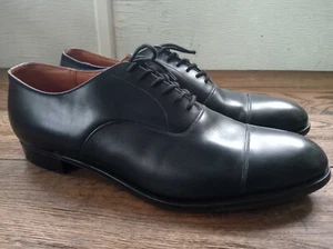 Church's Marquis black leather shoes made in England, great condition US 11 UK12 - Picture 1 of 12
